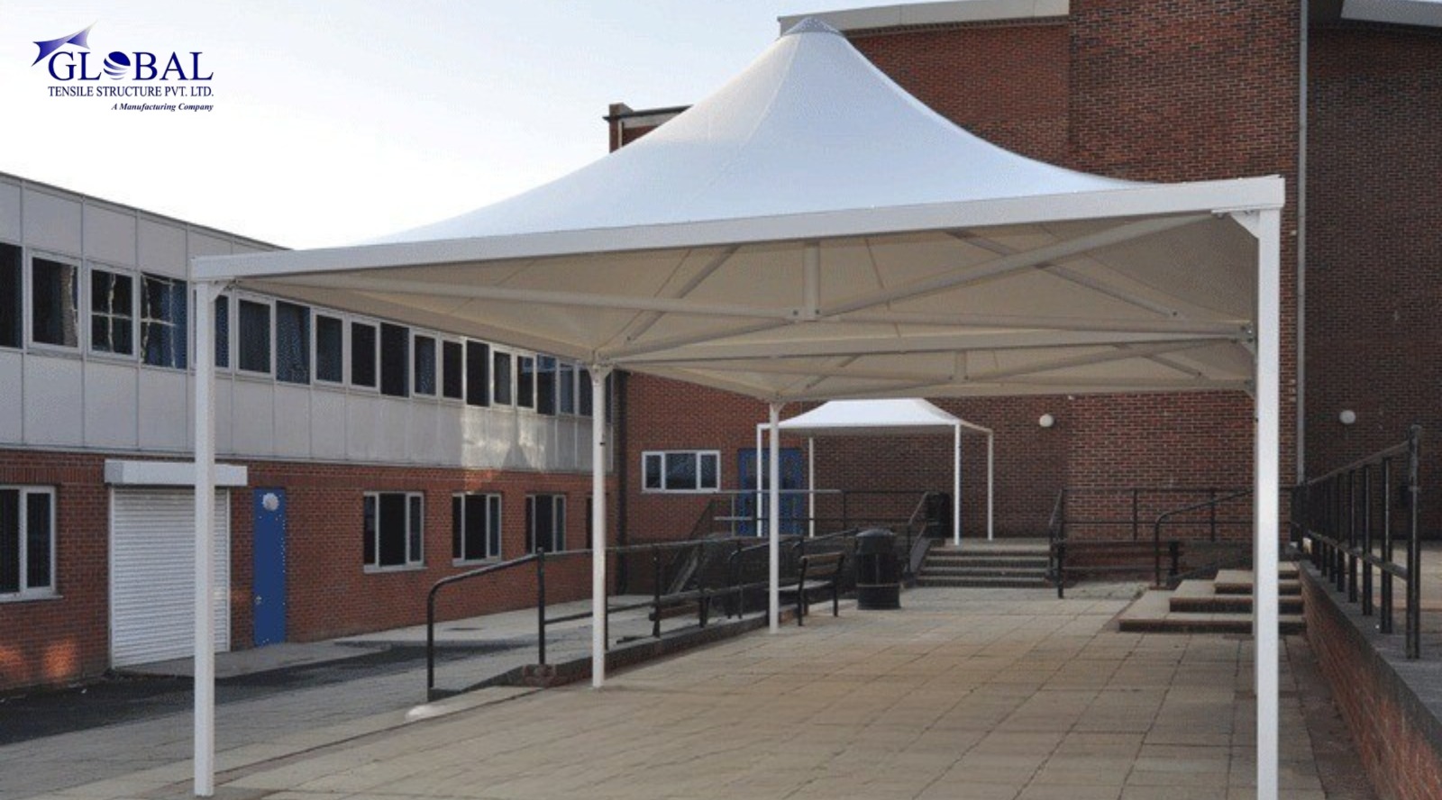 tensile gazebo structure