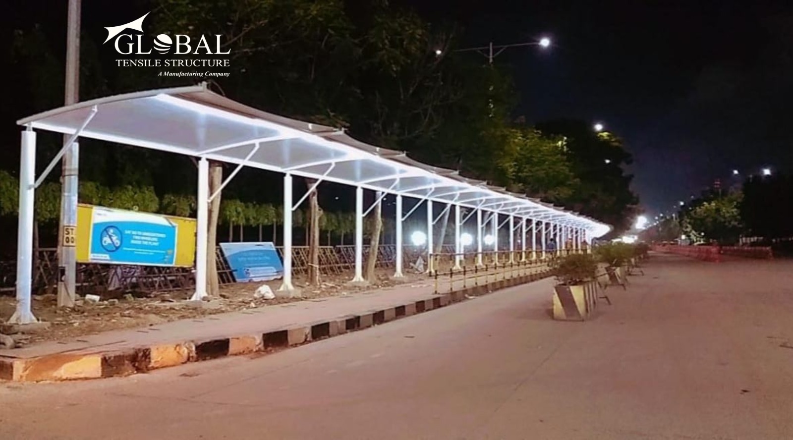 Tensile Walkway Structure