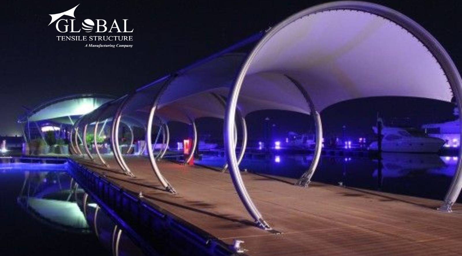 Tensile Walkway Structure
