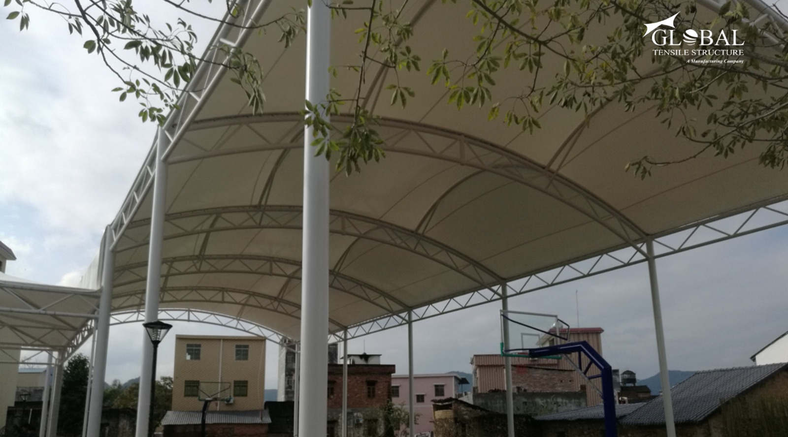 Tensile Badminton Court Structure