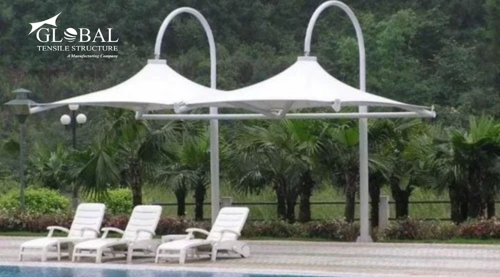 Tensile Side Pole Umbrella