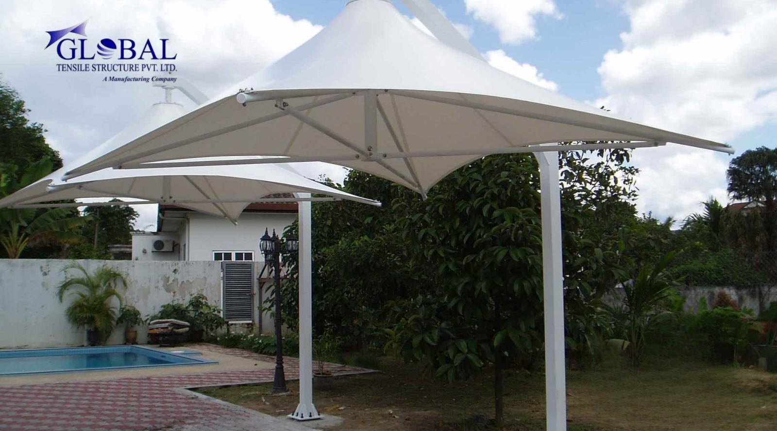Tensile Side Pole Umbrella