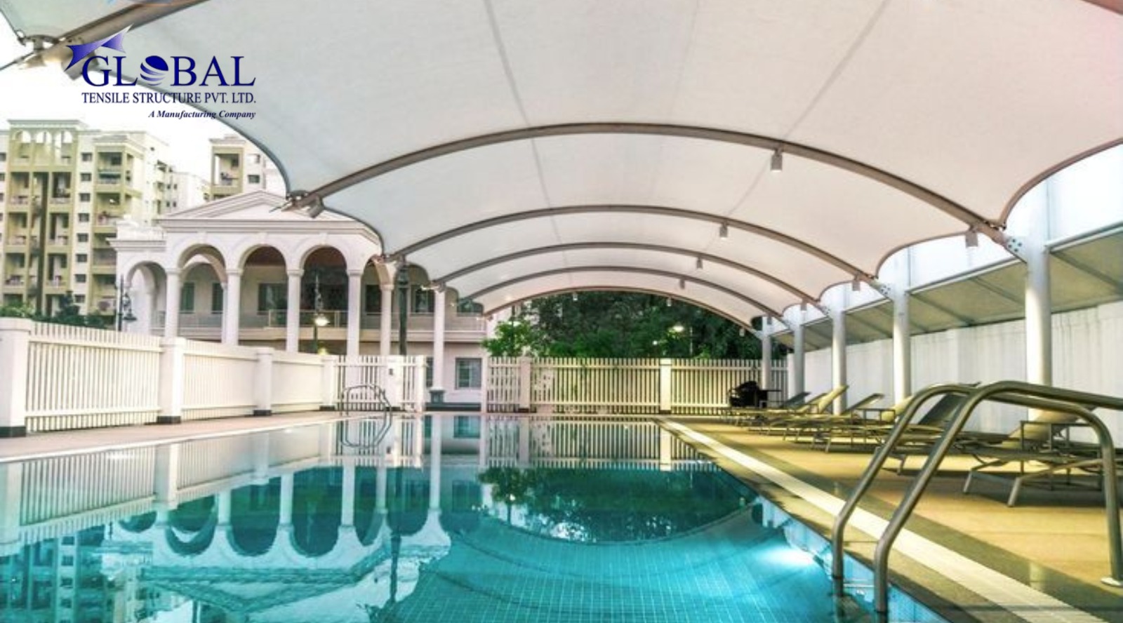 Tensile Swimming Pool Structure