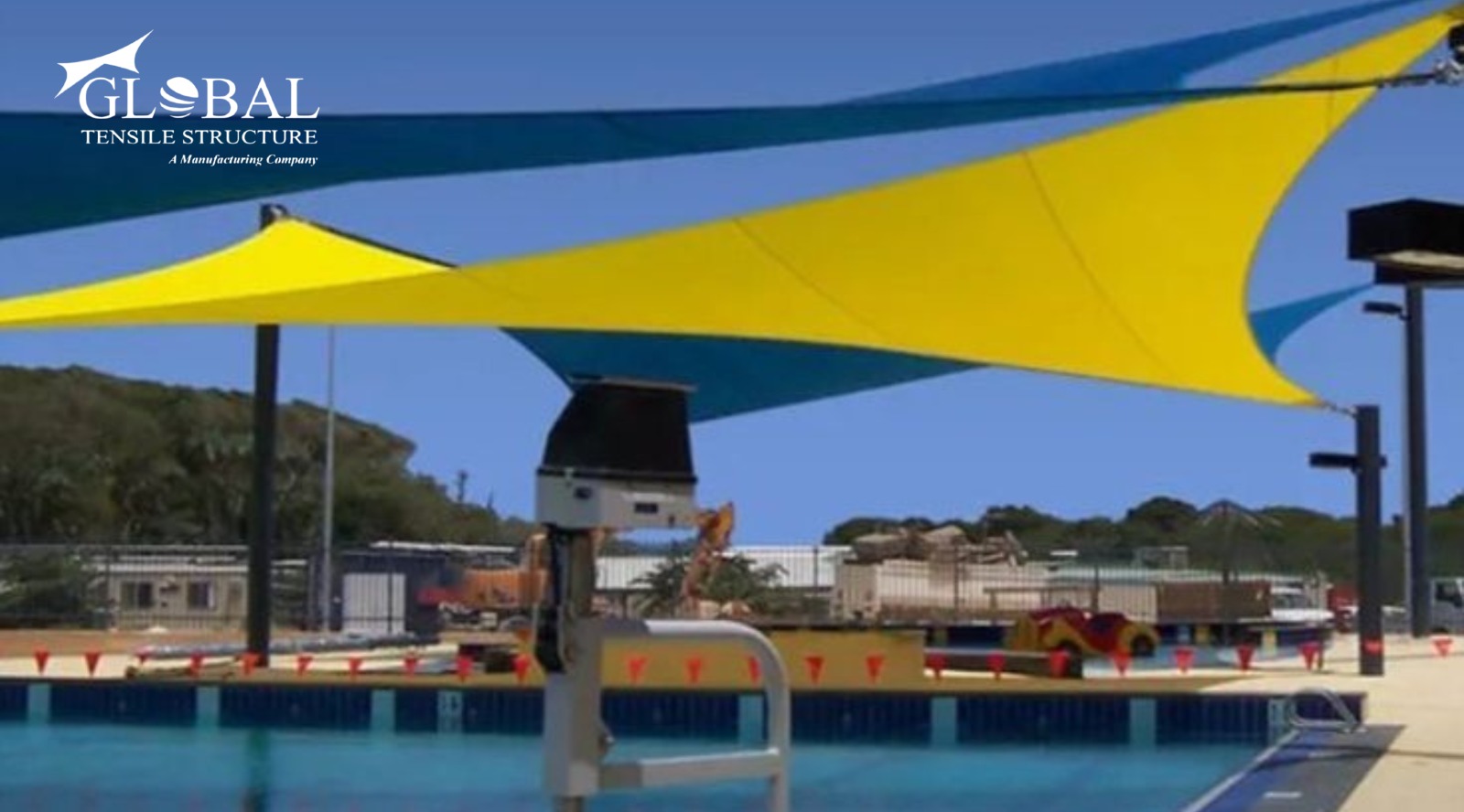 Tensile Swimming Pool Structure