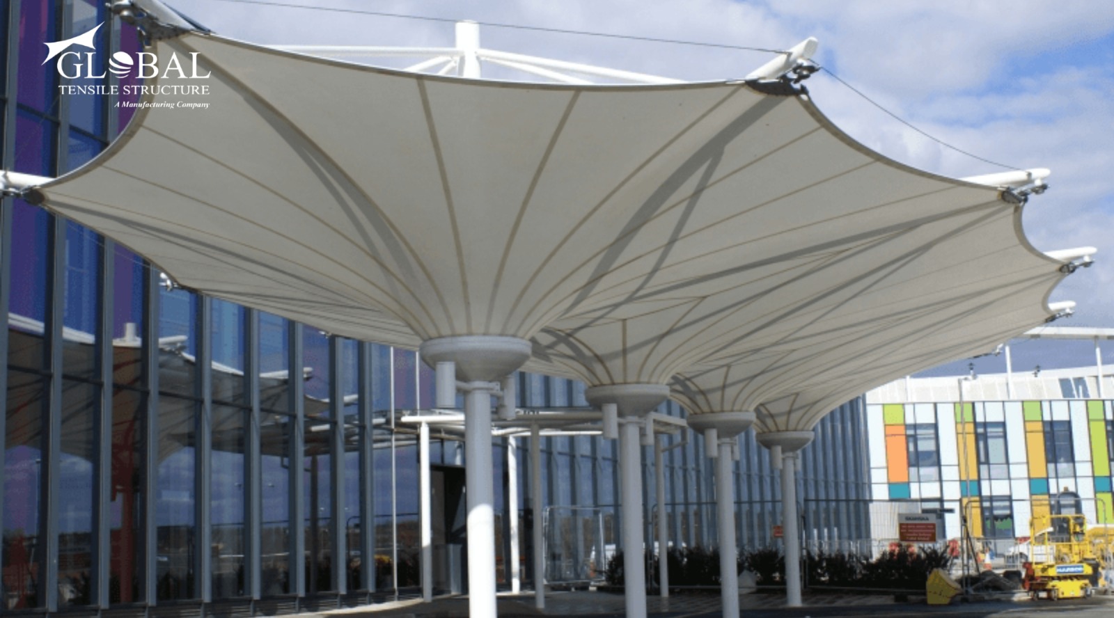 Tensile Inverted Umbrella Structure