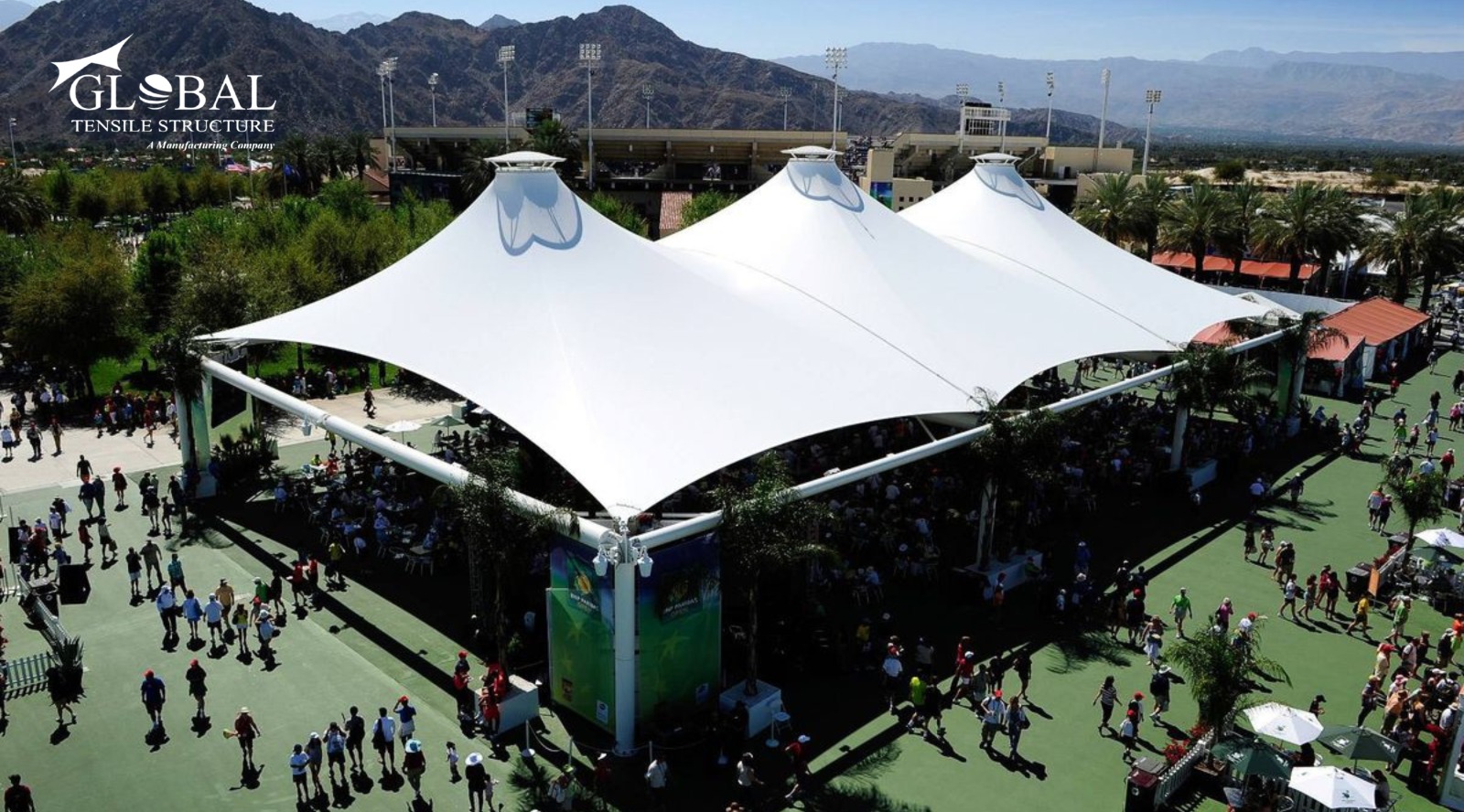 Tensile Food Court Structure