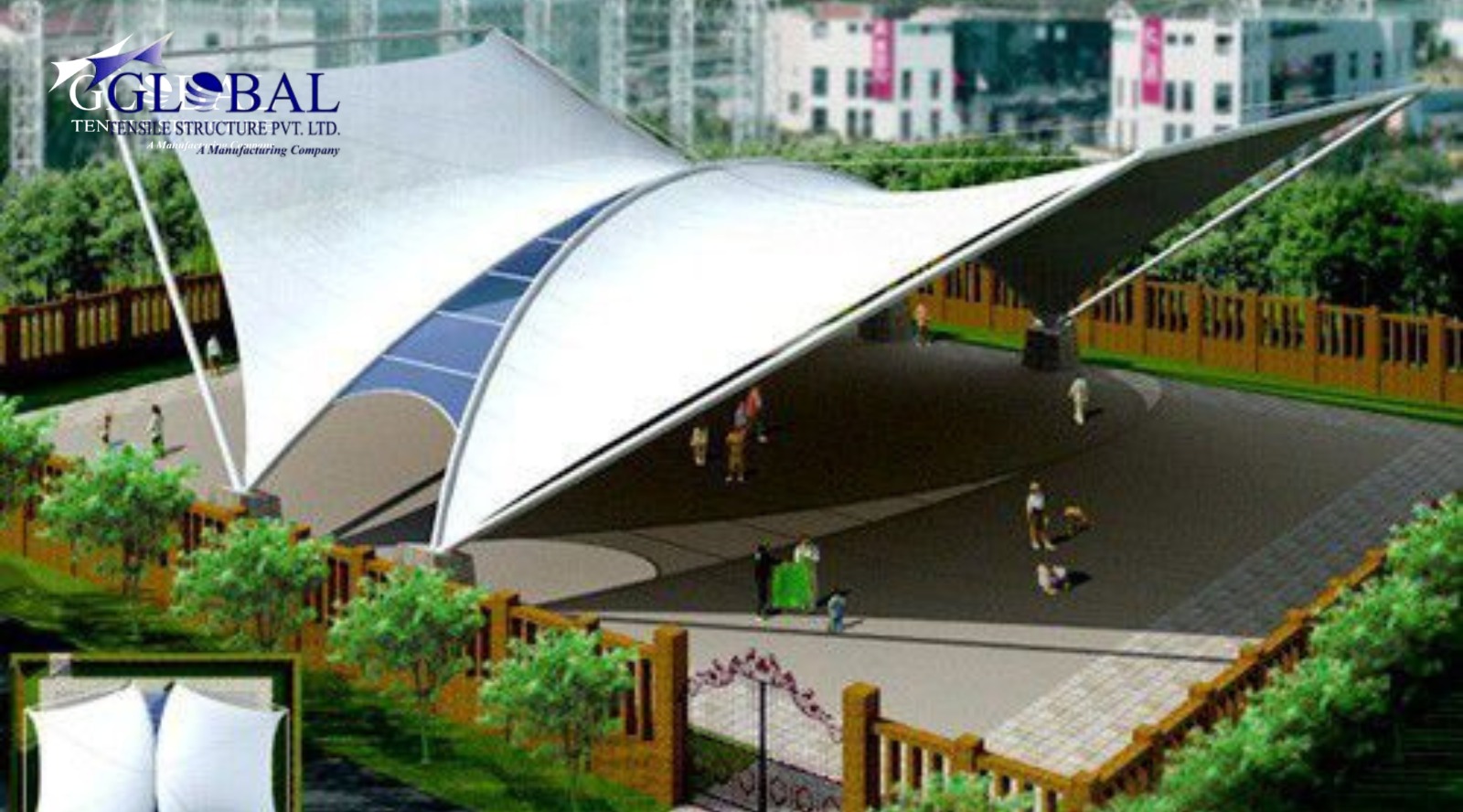 Tensile Auditorium Structure