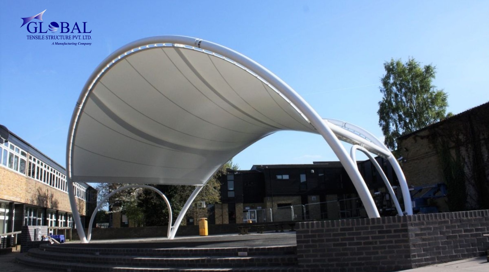 Tensile Stage Covering Structure