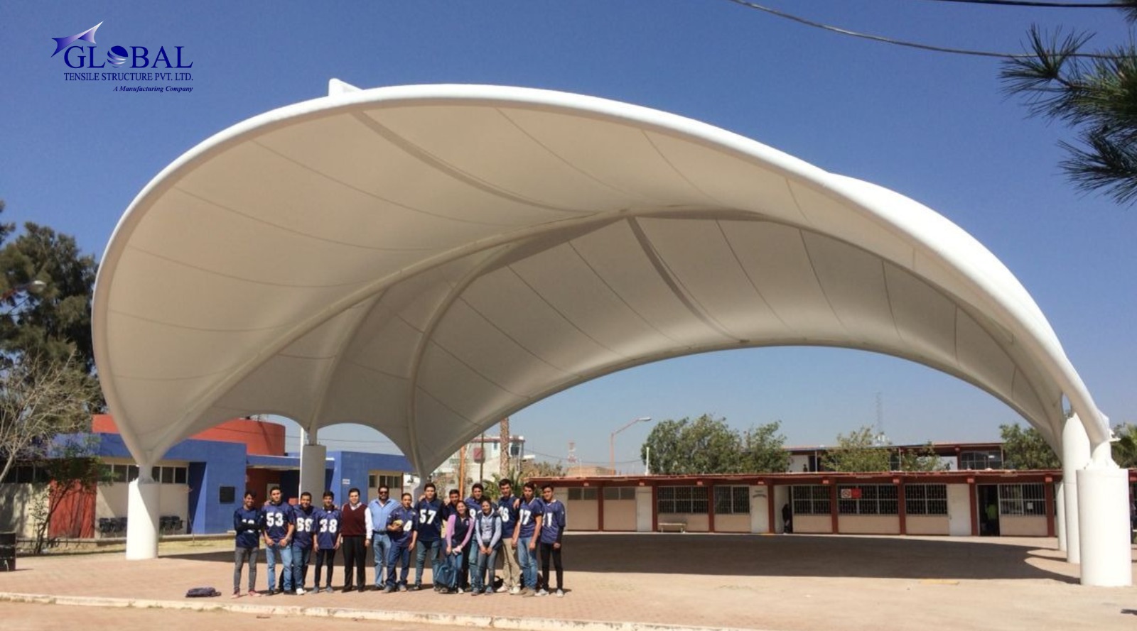 Tensile Stage Covering Structure