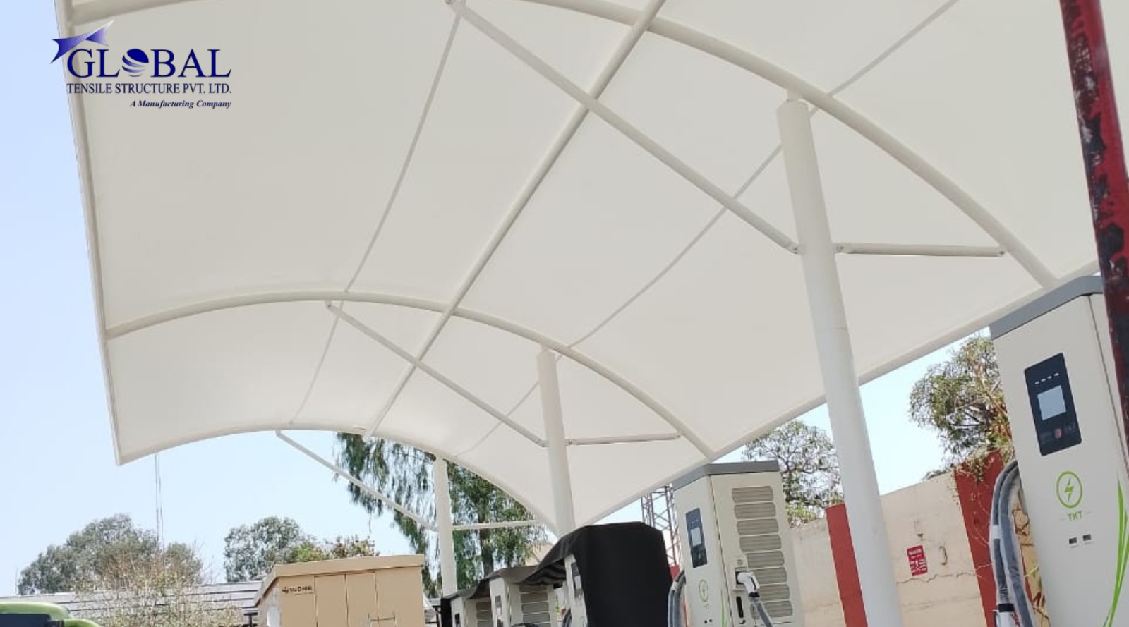 Tensile Petrol Pump Structure