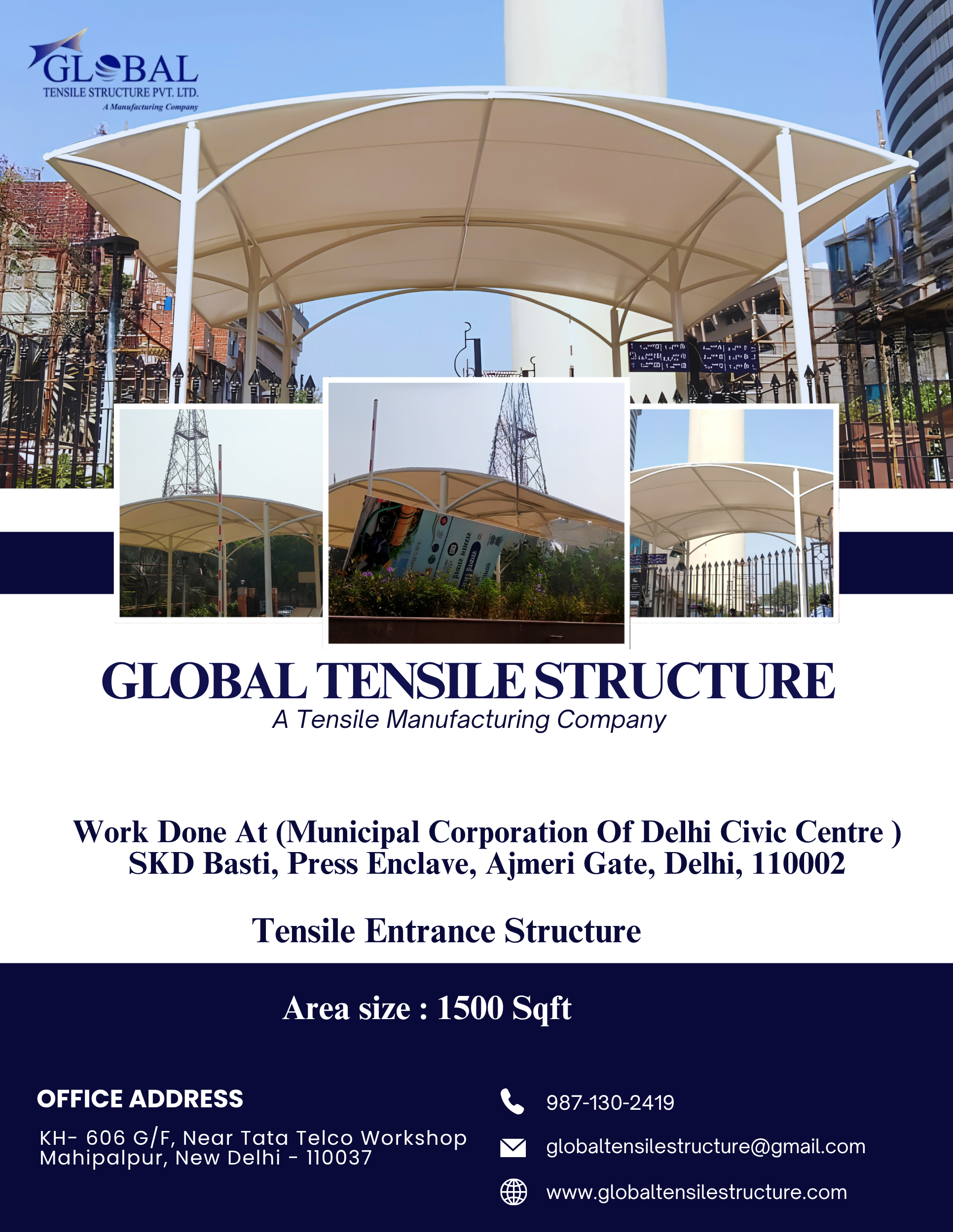 TENSILE ENTRANCE STRUCTURE (DELHI)